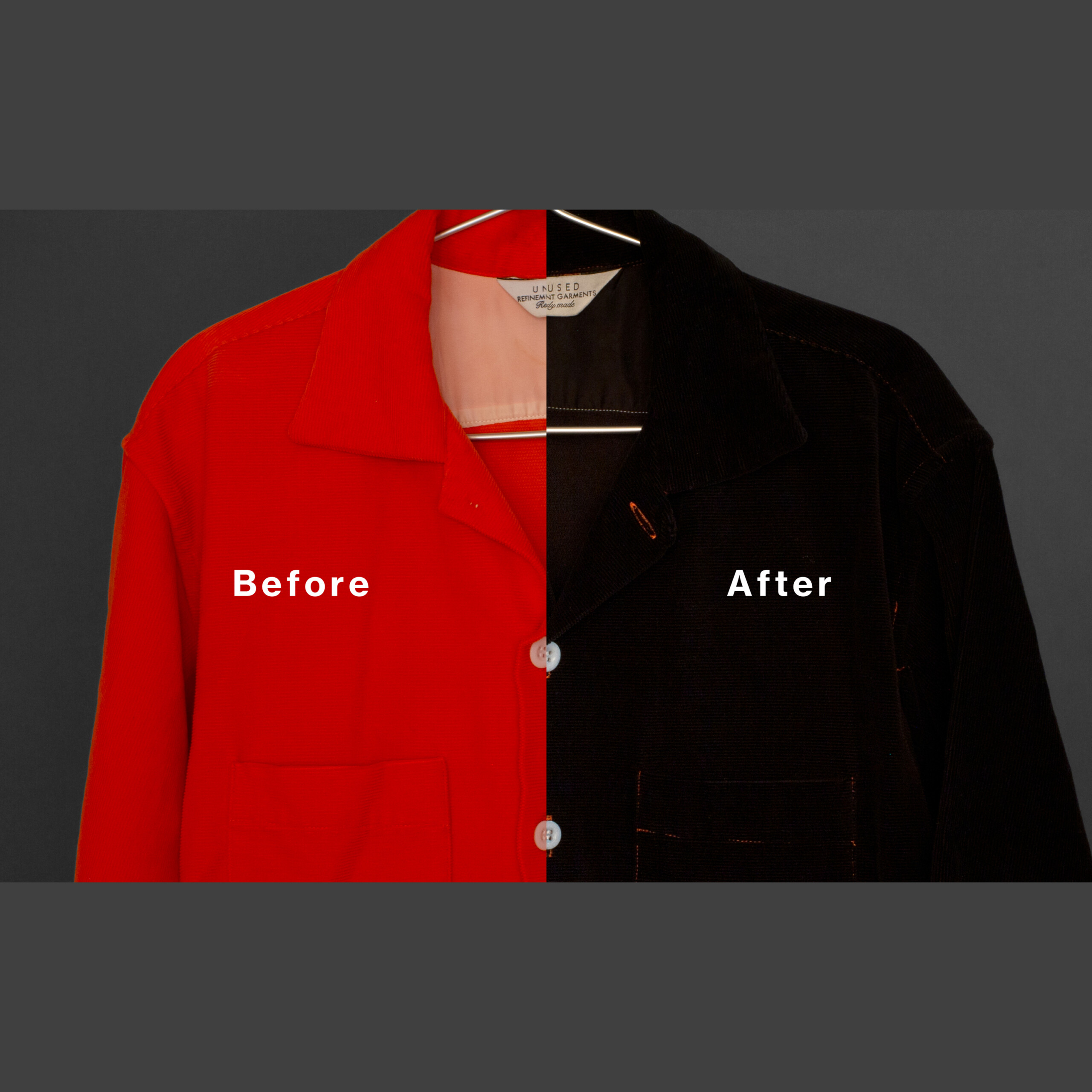 黒染め100年の技術で、褪せた服を魅力的にアップサイクル